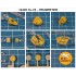 1/144 Tupolev Tu-16K-10 Badger C/G Masks for Trumpeter #03908/03907
