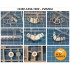 1/144 Airbus A350-1000 Masks for Zvezda #7020