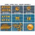 1/144 Mil Mi-2 Hoplite Masks for Mark I Models #MKM144149 #144150 #144151