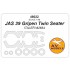 1/48 JAS 39 Gripen Twin Seater Masks for Italeri #2664