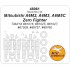 1/48 Mitsubishi A6M5C Masks for Tamiya #61027 (canopies and wheels)