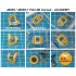 1/48 Vought F4U-4B Corsair Masks for Academy #12267/12353 (canopies and wheels)