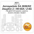1/48 Aerospatiale SA.365N Dauphin 2/US HH-65A/Z-9G Armed Masks for Trumpeter