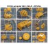 1/72 Lancaster Mk.I/III/B.III Dambusters Masking w/Wheels Masks for Revell kits
