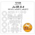 1/72 Ju-88 A-4 Masking w/Wheels Masks for Revell #04672