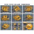1/72 Zlin-42M Masking w/Wheels Masks for HobbyBoss kits