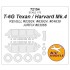 1/72 T-6G Texan / Harvard Mk.4 Masks for Revell #03924, #63924, #04639 / Airfix #03066