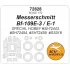 1/72 Messerschmitt Bf-109E-3/E-1 Masks for Special Hobby (canopies and wheels)