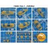 1/72 Yak-1 Soviet Fighter Masks for Zvezda #7327 (canopies and wheels)