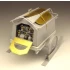 1/35 CO2 Loschkarren Fire Fighting Trailer w/Interrior, Steel Wheels & Skids