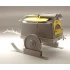 1/35 CO2 Loschkarren Fire Fighting Trailer w/Interrior, Steel Wheels & Skids