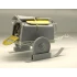 1/35 CO2 Loschkarren Fire Fighting Trailer w/Interrior, Steel Wheels & Skids