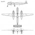 1/48 Hutter Hu 211 Conversion Set for Tamiya Heinkel He 219A Kit