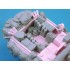 1/35 WWII Pink Panther Desert Patrol Stowage set for Tamiya kit