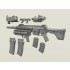1/35 Heckler & Koch HK416 with XM320 set (3pcs)