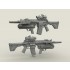 1/35 Heckler & Koch HK416 with XM320 set (3pcs)