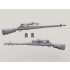 1/35 M1D Sniper Garand set (3x Basic M1D, 2x Flash Hider Version w/5x M84 Scopes)