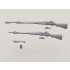 1/35 M1 Garand (5pcs) w/M7 Grenade Launcher, M15 Aux Sight (5pcs) & M9 Grenades (4pcs)