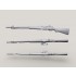 1/35 M1 Garand (5pcs) w/M7 Grenade Launcher, M15 Aux Sight (5pcs) & M9 Grenades (4pcs)