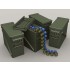 1/35 M548 40mm Ammo 48 Cartridge Can set (Closed x8, Open x2, 40mm linked Cartridge x4)