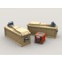 1/35 M134 Minigun 3000 Round 3-Bay Ammo Box set (6pcs)
