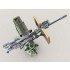 1/35 M2 HMG on Universal HG Pedestal Mount w/Transparent Gun Shield