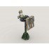 1/35 MK47 Striker 40mm AGL w/LVSII Sight on HG Pedestal Mount w/Transparent Gun Shield