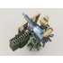 1/35 MK47 Striker 40mm AGL w/LVSII Sight on HG Pedestal Mount w/Transparent Gun Shield