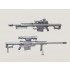 1/35 Barrett M107 Sniper Rifle set (2 Bodies and Accessories)