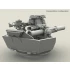 1/16 Humvee TOW Turret set (Including M240)