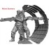 1/144 WWII US Bomber Crew Set (8 Crewmen) for B-17