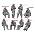 1/48 Boeing B-17 Flying Fortress Crew Set (8 figures)