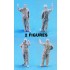 1/72 WWII US Bomber Pilot & Crew on the Ground (2 figures)