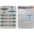 1/72 Fokker C.VD Holland Multi-role Biplane (Decal Options: 615, 601, 612, 592)