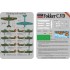 1/72 Fokker C.VD Holland Multi-role Biplane (Decal Options: 641, 614, 596, 619)