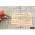 Chipping Effects Airbrush Stencils for 1/24 1/35 1/48 Scale kits