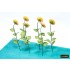 Paper Sunflowers for Dioramas for 1/32 1/35 1/48 Scale kits