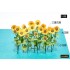 Paper Sunflowers for Dioramas for 1/32 1/35 1/48 Scale kits