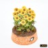 Paper Sunflowers for Dioramas for 1/32 1/35 1/48 Scale kits