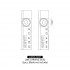 Line Carving Guid (2pcs)
