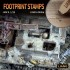 1/35 WWII Footprint Stamps