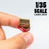 1/35 WWII Beer Soda Bottle Crates x4
