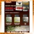 Easy 3 Acrylic Paint Set - Damp Effect Damp-Dark Mold Leaking & Stains (22ml x3)