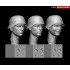 1/35 WWII German Heads Set No.2 (6 parts)