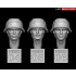 1/35 WWII German Heads Set No.2 (6 parts)