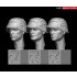 1/35 WWII German Heads Set No.2 (6 parts)