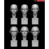 1/35 WWII German Heads Set No.2 (6 parts)