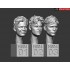 1/35 Bare Heads Set No.1 (6pcs)