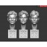1/35 Bare Heads Set No.1 (6pcs)