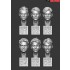 1/35 Bare Heads Set No.2 (6pcs)